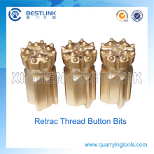 Top Hammer Drill Tools Carbide Retrac Drill Bits for Drilling